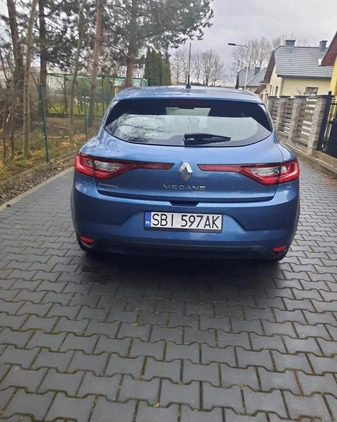 Renault Megane cena 42000 przebieg: 135000, rok produkcji 2016 z Wiązów małe 67